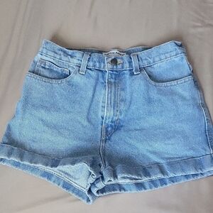 Short En Jean American Apparel Taille Haute - Taille 24 - Bleu Délavé - Neuf Sans étiquette - Coupe Féminine